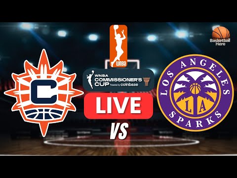LIVE: Connecticut Sun x Los Angeles Sparks   WNBA LIVE SCOREBOARD | Commissioner's Cup