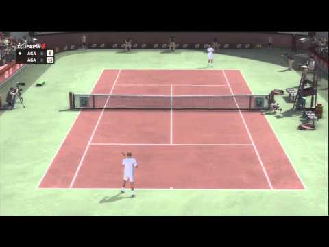 9.Top Spin 4 Ep. 2 // Mejores momentos // Agassi, ángulos cortos tanto de derecha como de revés.