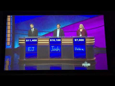 Double Jeopardy, E.J. Wolborsky Day 4 - 2nd Daily Double found (7/1/19)