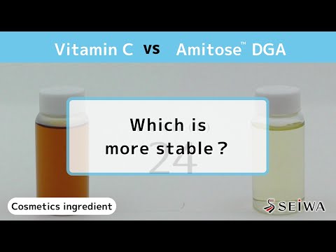 Amitose DGA не обесцвечивает косметику при использовании 10 % концентрации в сыворотках