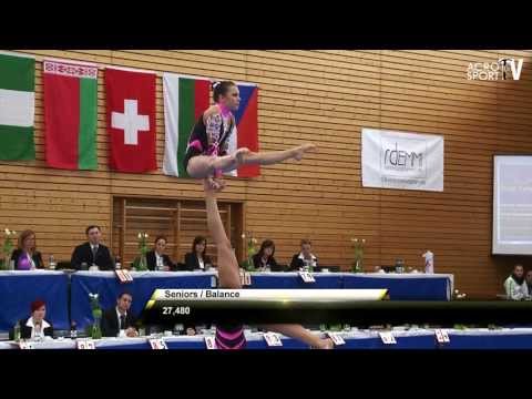 Acro Cup Albershausen 2013 Womens Group Seniors Balance Germany - Hiller Stoll Frey-Sander
