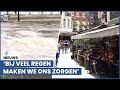 Eén jaar na overstromingen Valkenburg: 'Angst dat het weer gebeurt'