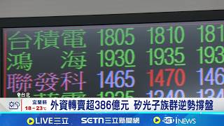 川普預告"猛烈打擊"嚇爛台股 矽光子撐盤 外資轉賣超386億元 矽光子族群逆勢撐盤｜記者 黃珊 林柏宇｜台灣要聞20260402｜三立iNEWS