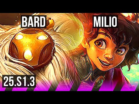 BARD & Kalista vs MILIO & Jinx (SUP) | 1/1/20 | EUW Master | 25.S1.3