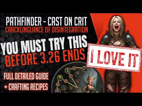My favorite build of 3.26 pathfinder coc crackling lance - Full build guide