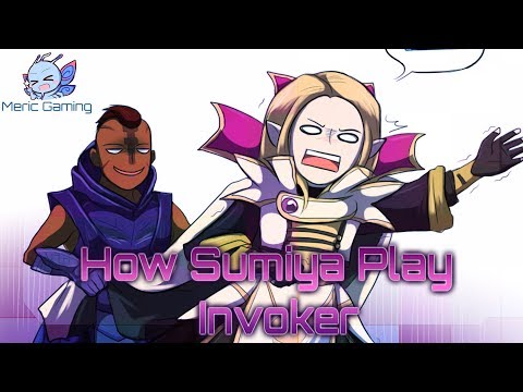 How Sumiya Plays Invoker -  7.07b Patch