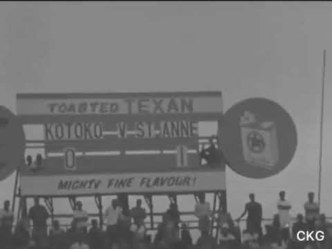 1969 AFRICAN CHAMPIONS League  Kumasi Asante kotoko 5- 1 patronage saint Anne.