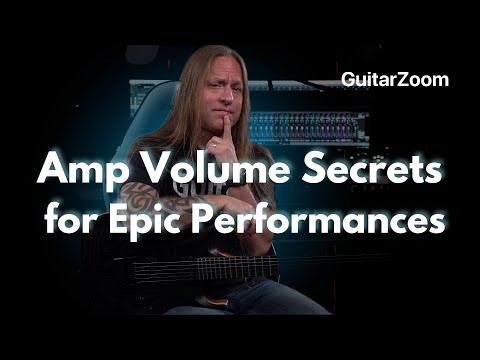 Amplify Your Stage Presence: Guitar Tips for Perfect Amp Volume 🎸