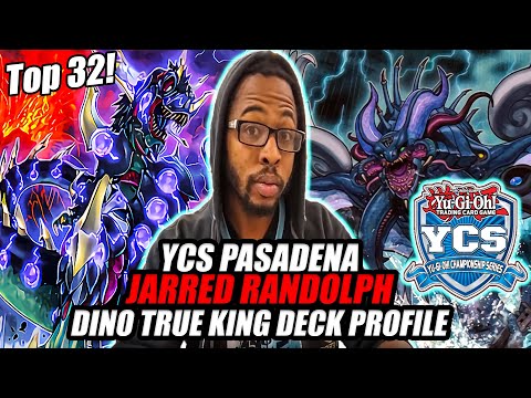 Yu-Gi-Oh! YCS Pasadena Top 32 - True King Dino Deck Profile - Jarred Randolph 2019 TEAM BORTLE