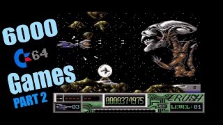 6000 Commodore 64 Games - Part 2  (C-D) - PAL 50fps
