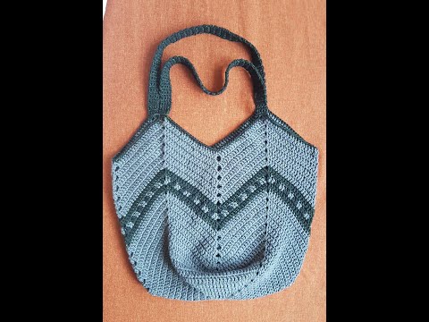 Plasa (Poseta) crosetata din patratul bunicii!