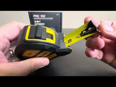 PREXISO 2 in 1 Laser Tape Measure, 135Ft Rechargeable Measurement Tool Review