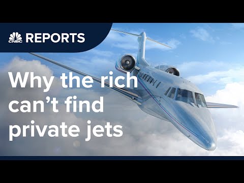 富人越來越富有--他們正在助長私人飛機的熱潮 (The rich are getting richer — and they're fueling a private jet boom)