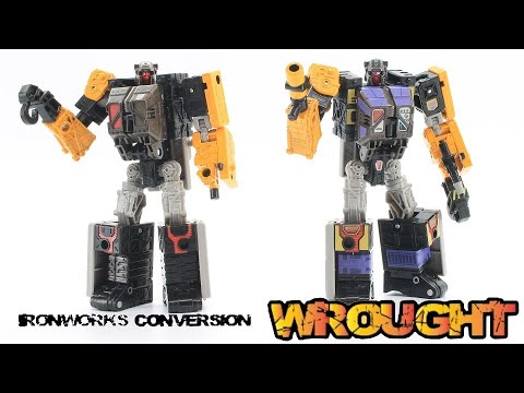 Stop Motion Review 113b - Ironworks Conversion Set - Decepticon Wrought