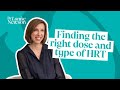 HRT How To Find The Right Dose Type Dr Louise Newson