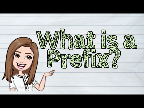 (ENGLISH) What is a Prefix? | #iQuestionPH