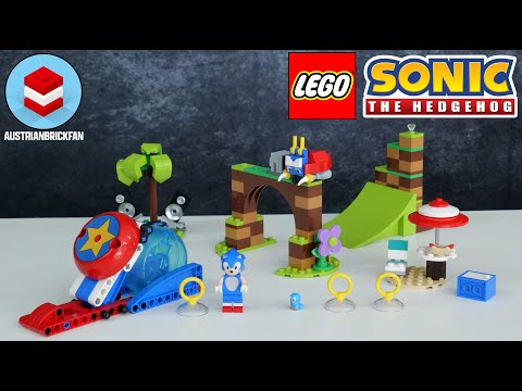 Vidéo LEGO Sonic The Hedgehog 76990 : Sonic et le défi de la sphère de vitesse