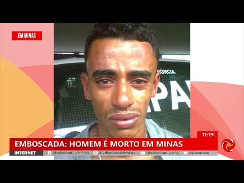 Morto com 6 tiros em restaurante em Minas Gerais