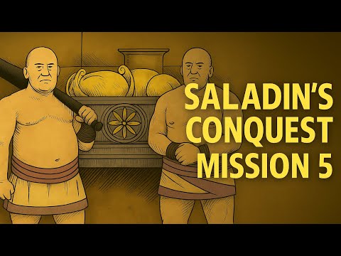 Stronghold Crusader DE – Saladin’s Conquest Mission 5 ⚔️ | 4K 60FPS | Historical Campaign
