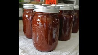 Water Bath Canning Tutorial with BBQ Sauce