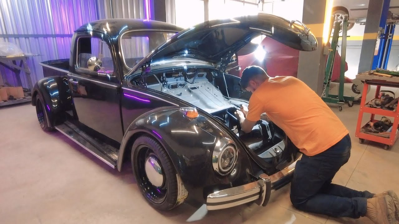 I changed the engine of the Beetle Pickup Project