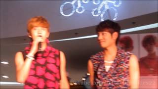preview picture of video '[FANCAM] F.CUZ (포커즈) talk + Yejun (예준) & Kan (칸) moment cut @ SM Valenzuela'
