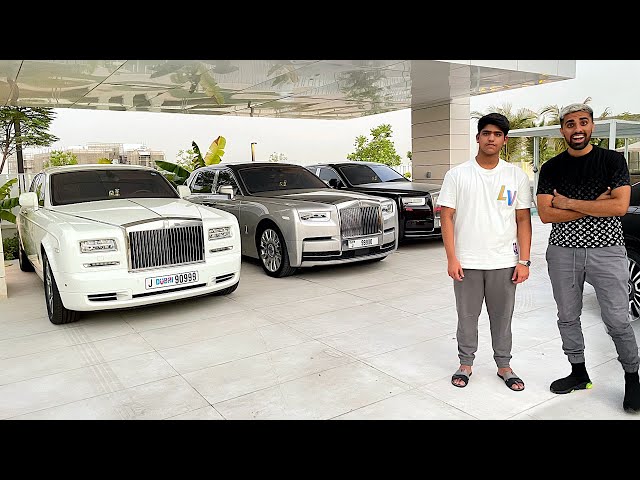 This Indian kid has a fleet of Rolls Royce super luxury cars worth over Rs  25 crore