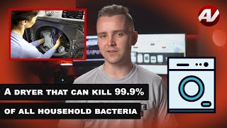 New technology dryer that can kill 99.9% of household bacteria