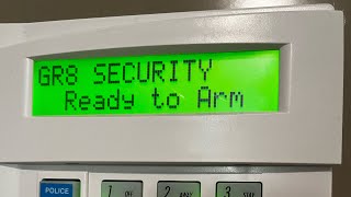 Complete Honeywell Vista 20p Security System demonstration