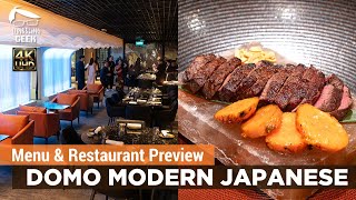DOMO Modern Japanese @ Fairmont Singapore | Media Tasting