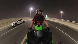 Sunday Evening Ridezzz 🏍️🇶🇦❤️#ThrottleTherapy #StressReliever#KaWaSeXy #JelaNinja #JELAN
