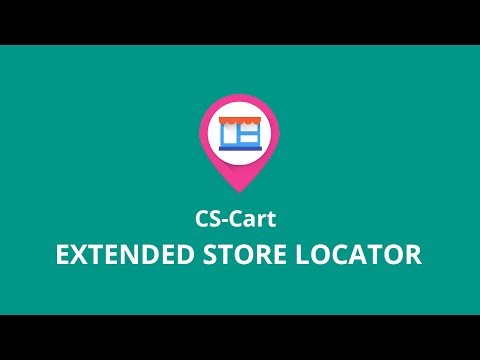 CS-Cart Extended Store Locator