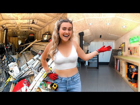 ULTIMATE DIY DREAM GARAGE MAKEOVER!
