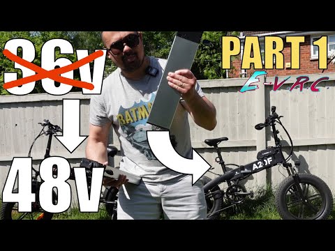 I put a 48v battery in a 36v ebike - This is what happened