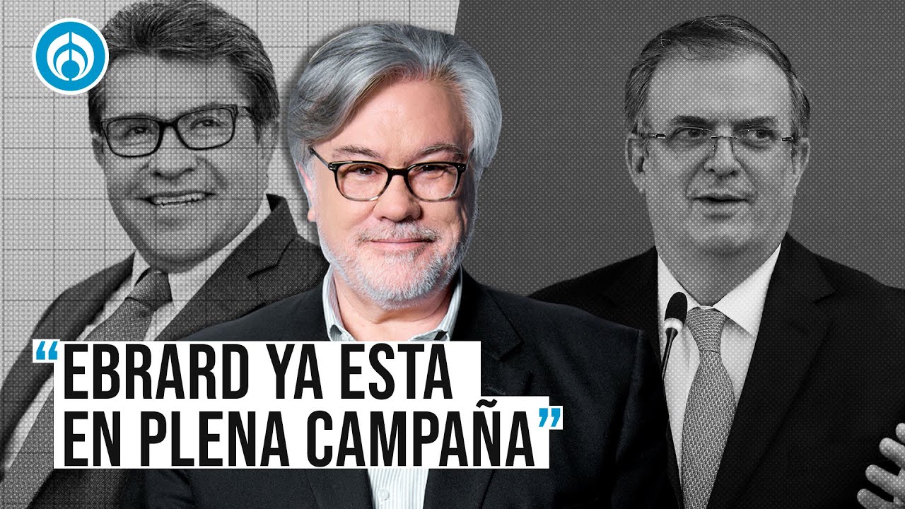 Marcelo Ebrard inicia su carrera presidencial; Ricardo Monreal vigilará que no se viole la ley