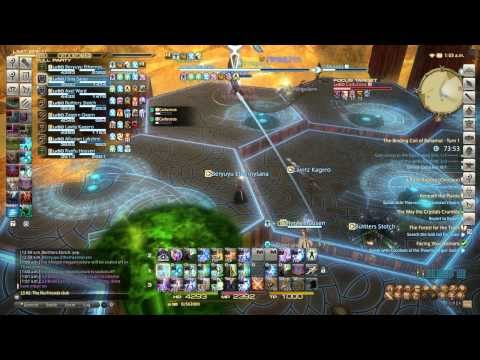 Final Fantasy 14 Online ARR 2.0 - The Bahamut's Coil Turn 1 - Caduceus(Whm)