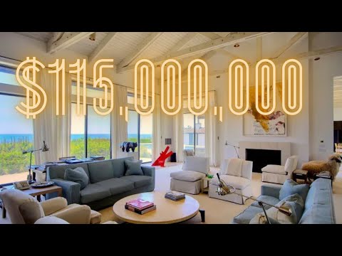 Inside A $115,000,000 Luxury Hamptons Beach Front Estate 🇺🇸