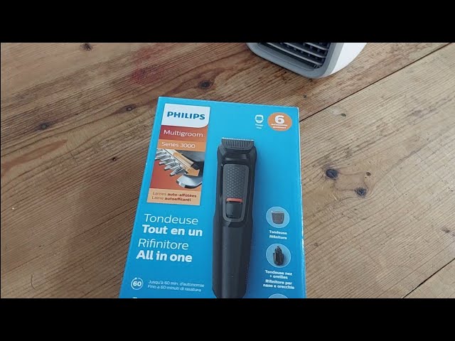 Vídeo relacionado con Serie 3000 de Philips, recortador todo en uno Multigroom, 7 en 1, una sola herramienta, moldeado sencillo para rostro y pelo, 11 posiciones de longitud (0,5-16 mm), modelo MG3730/15