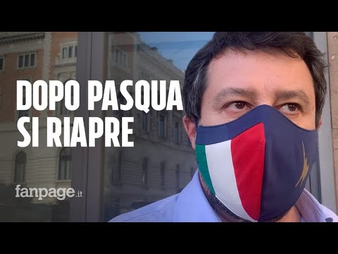 Dl Covid, Salvini contro il governo: "Dopo Pasqua tornino le zone gialle, Speranza vede solo rosso"
