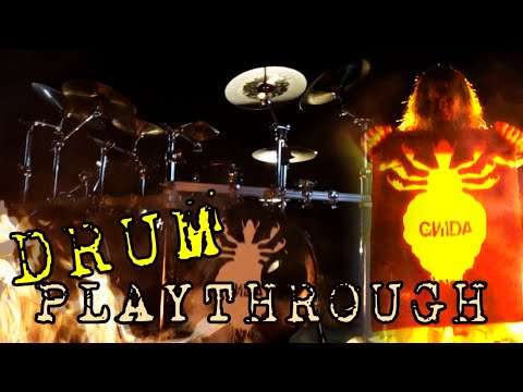 GNIDA - Blaze of Vengeance (DRUM PLAYTHROUGH)