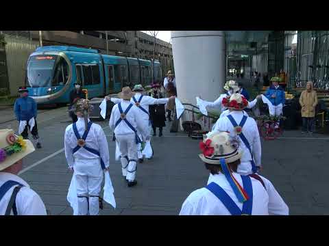 Jockey Morris dance "The Banks of the Dee"  at the North Bar Birmingham