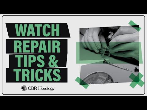 Tips and Tools for Beginner Watchmakers!