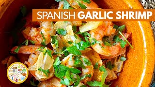 GARLIC Shrimp is the PERFECT 5-Minute Spanish TAPA