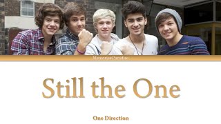 One Direction - Still the One (Color Coded Lyrics)