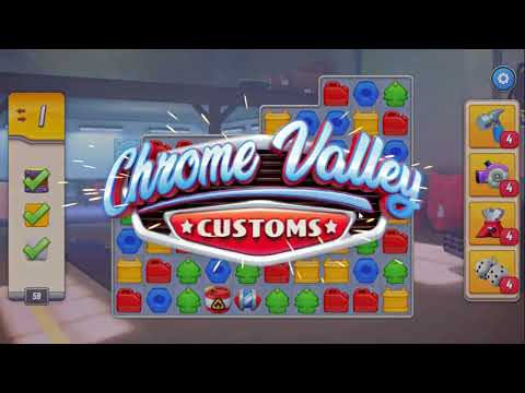 Chrome Valley Customs Level 59 - NO BOOSTERS GAMEPLAY + FULL STORY 🚘🔧 | SKILLGAMING ✔️