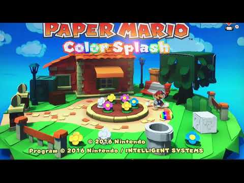 Paper Mario Color Splash Intro (1)