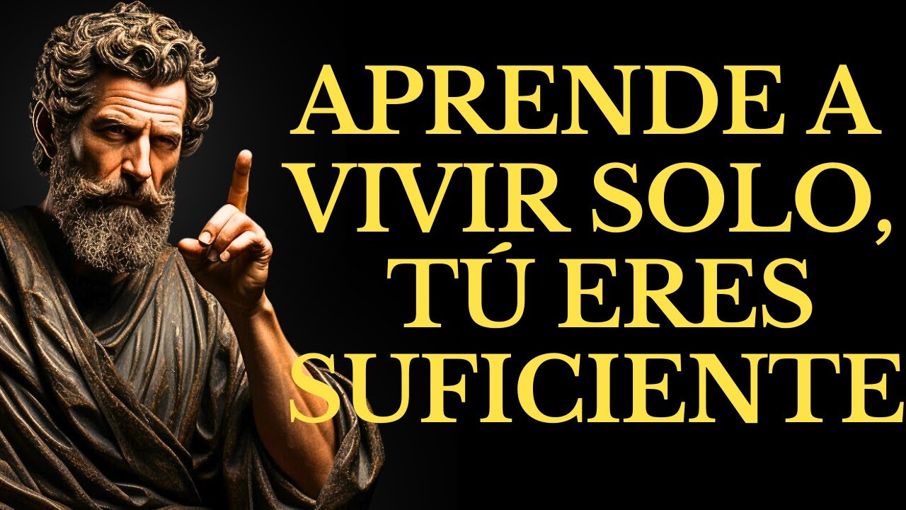 APRENDE A VIVIR SIN NADIE ,  Y ALCANZA LA Paz Interior 14 LECCIONES DE ESTOICISMO