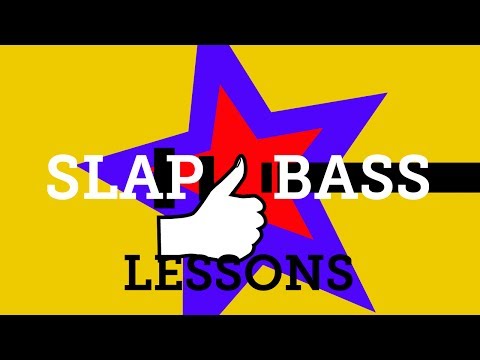 Slap bass lesson 1/4 - Timing and technique