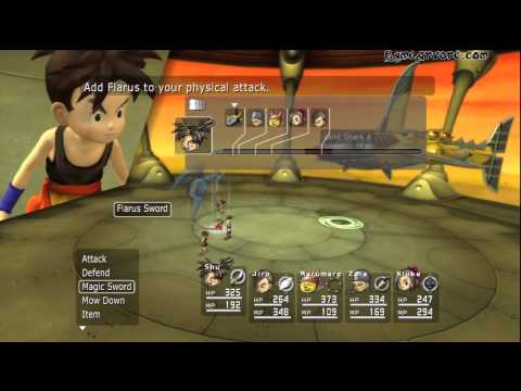 Let's Play - Blue Dragon [HD] Part 68: Land Shark - The Revenge!