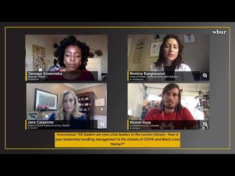 WBUR Town Hall RECAP: Health Before Profits: Businesses Step Up During ...